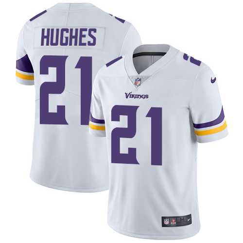 Youth Nike Minnesota Vikings #21 Mike Hughes White Stitched NFL Vapor Untouchable Limited Jersey