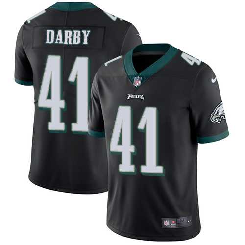 Youth Nike Philadelphia Eagles #41 Ronald Darby Black Alternate Stitched NFL Vapor Untouchable Limited Jersey