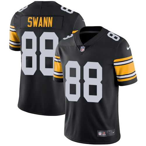 Youth Nike Pittsburgh Steelers #88 Lynn Swann Black Alternate Stitched NFL Vapor Untouchable Limited Jersey