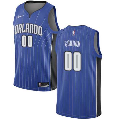 Men's Nike Orlando Magic #00 Aaron Gordon Royal NBA Swingman Icon Edition Jersey