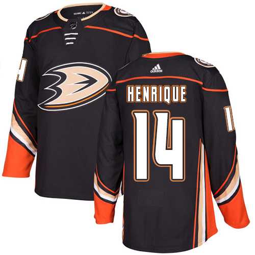 Youth Adidas Anaheim Ducks #14 Adam Henrique Black Home Authentic Stitched NHL Jersey