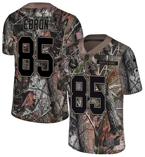 Youth Nike Indianapolis Colts #85 Eric Ebron Camo Stitched NFL Limited Rush Realtree Jersey