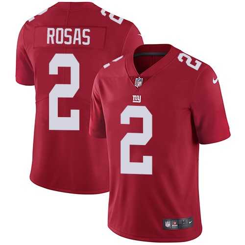 Youth Nike New York Giants #2 Aldrick Rosas Red Alternate Stitched NFL Vapor Untouchable Limited Jersey