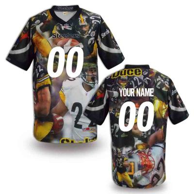 Nike Pittsburgh Steelers Customized NFL Jerseys 1