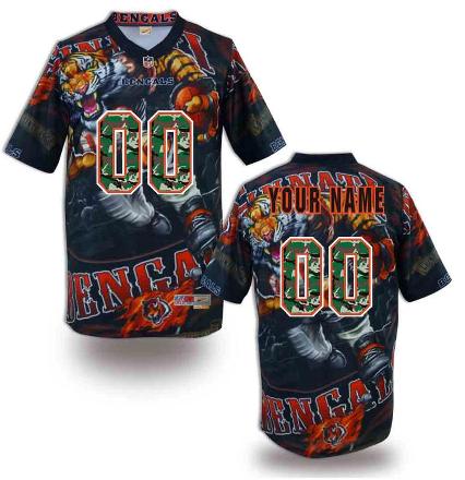 Nike Cincinnati Bengals Camo Number Customized NFL Jerseys
