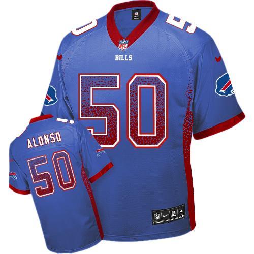 Youth Nike Buffalo Bills Bills #50 Kiko Alonso Royal Blue Stitched Drift Fashion Elite NFL Jersey
