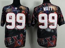 Nike Houston Texans 99 J.J. Watt Fanatical Version NFL Jerseys