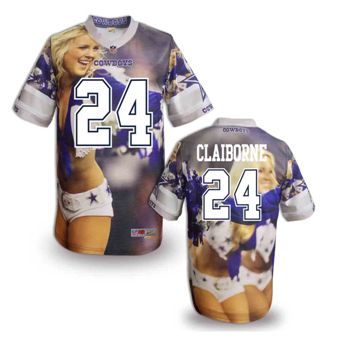 Nike Dallas Cowboys 24 Morris Claiborne Fanatical Version NFL Jerseys (3)