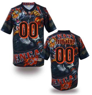 Cincinnati Bengals Customized Fanatical Version NFL Jerseys-003