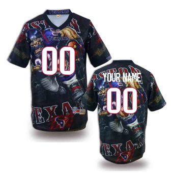 Houston Texans Customized Fanatical Version NFL Jerseys-005