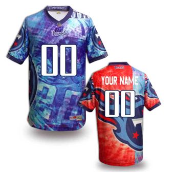 Tennessee Titans Customized Fanatical Version NFL Jerseys-004