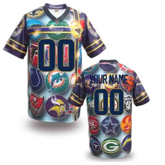 St. Louis Rams Customized Fanatical Version NFL Jerseys-001