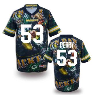 Nike Green Bay Packers 53 Perry Fanatical Version NFL Jerseys (1)