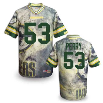 Nike Green Bay Packers 53 Perry Fanatical Version NFL Jerseys (7)