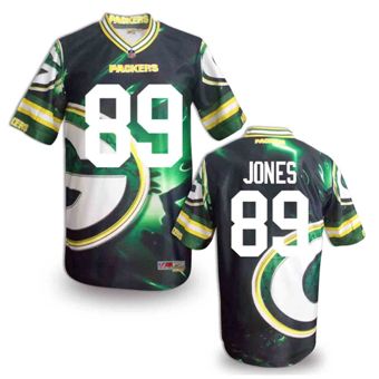 Nike Green Bay Packers 89 James Jones Fanatical Version NFL Jerseys (6)
