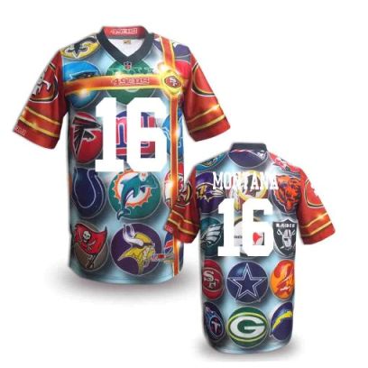 Nike San Francisco 49ers 16 Joe Montana Fanatical Version NFL Jerseys (12)