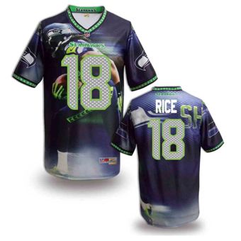 Nike Seattle Seahawks 18 Sidney Rice Fanatical Version NFL Jerseys (6)