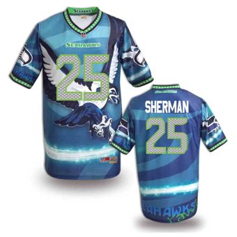 Nike Seattle Seahawks 25 Richard Sherman Fanatical Version NFL Jerseys (8)