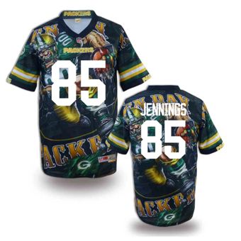 Nike Green Bay Packers #85 Greg Jennings Fanatical Version NFL Jerseys (1)