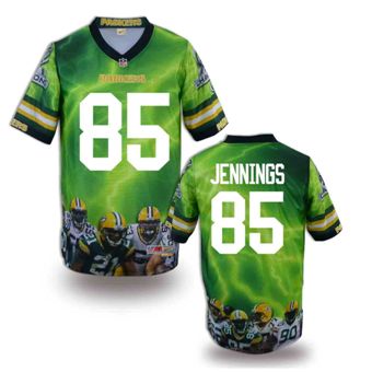 Nike Green Bay Packers #85 Greg Jennings Fanatical Version NFL Jerseys (2)