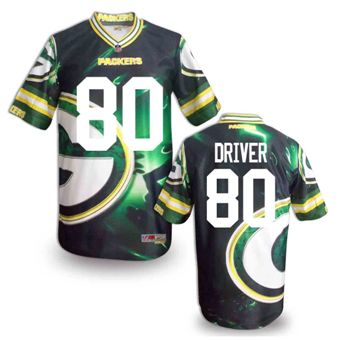 Nike Green Bay Packers #80 Donald Driver Fanatical Version NFL Jerseys (6)