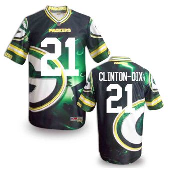 Nike Green Bay Packers 21 Ha Ha Clinton-Dix Fanatical Version NFL Jerseys (6)