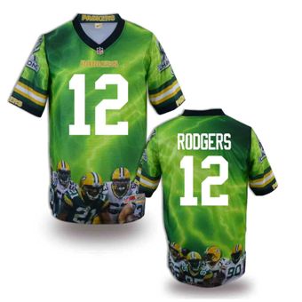 Nike Green Bay Packers 12 Aaron Rodgers Fanatical Version NFL Jerseys (3)
