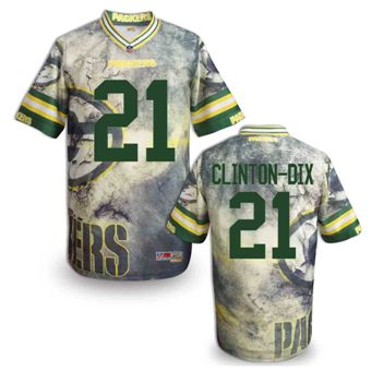 Nike Green Bay Packers 21 Ha Ha Clinton-Dix Fanatical Version NFL Jerseys (7)