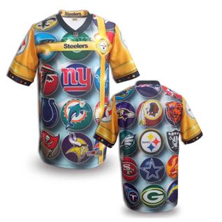Nike Pittsburgh Steelers Blank Fanatical Version NFL Jerseys-004