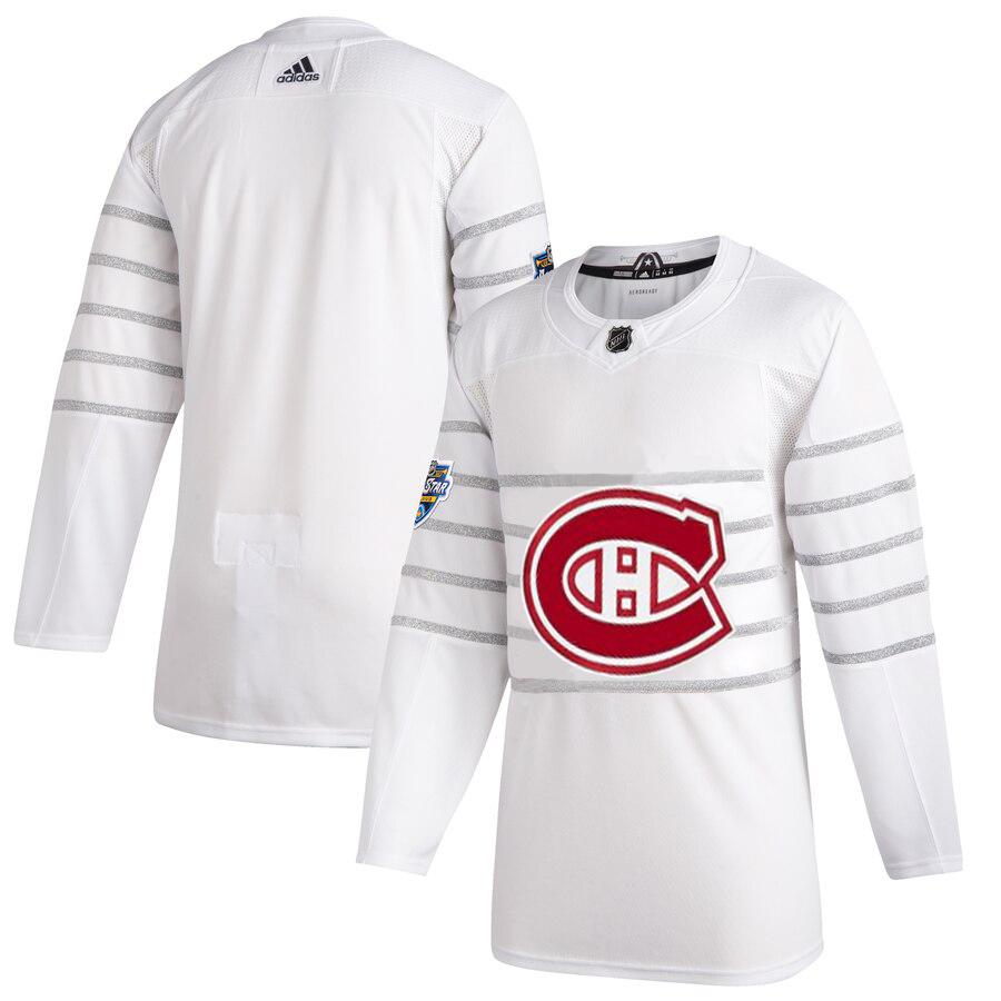 Men's Montreal Canadiens Adidas White 2020 NHL All-Star Game Authentic Jersey