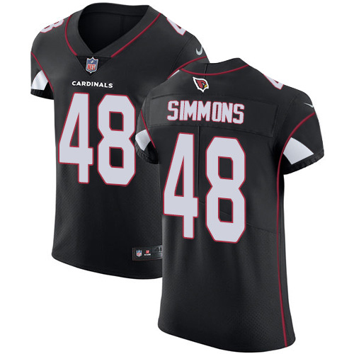 Nike Cardinals #48 Isaiah Simmons Black Alternate Men's Stitched NFL New Elite Jersey
