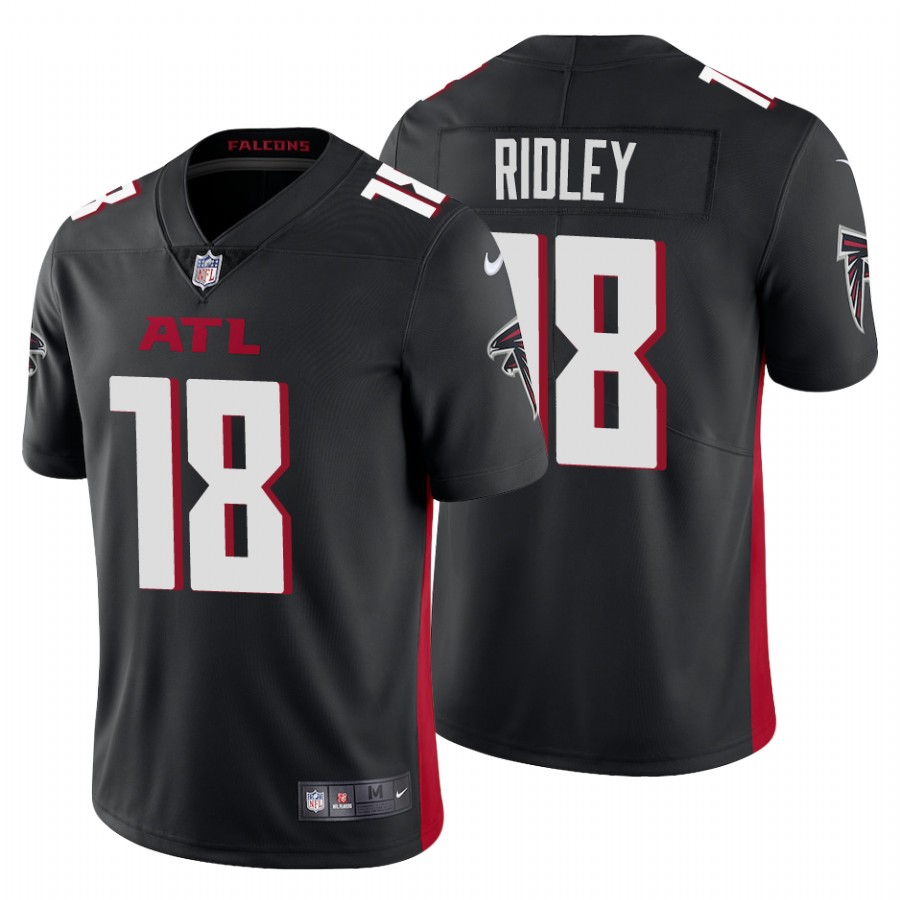 Atlanta Falcons #18 Calvin Ridley Men's Nike Black 2020 Vapor Untouchable Limited NFL Jersey