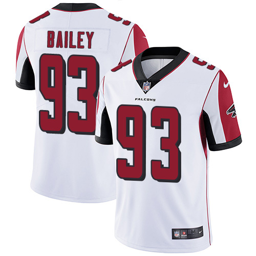 Nike Falcons #93 Allen Bailey White Men's Stitched NFL Vapor Untouchable Limited Jersey
