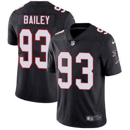 Nike Falcons #93 Allen Bailey Black Alternate Men's Stitched NFL Vapor Untouchable Limited Jersey
