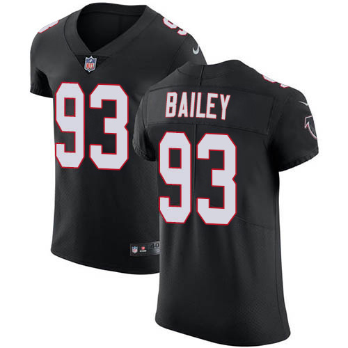 Nike Falcons #93 Allen Bailey Black Alternate Men's Stitched NFL New Elite Jersey