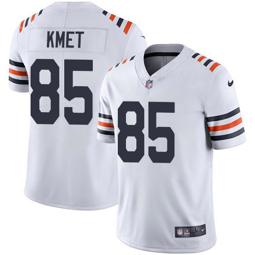 Nike Bears #85 Cole Kmet White Men's 2019 Alternate Classic Stitched NFL Vapor Untouchable Limited Jersey