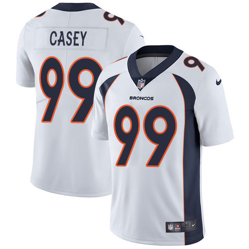 Nike Broncos #99 Jurrell Casey White Men's Stitched NFL Vapor Untouchable Limited Jersey