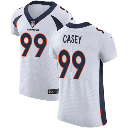 Nike Broncos #99 Jurrell Casey White Men's Stitched NFL New Elite Jersey