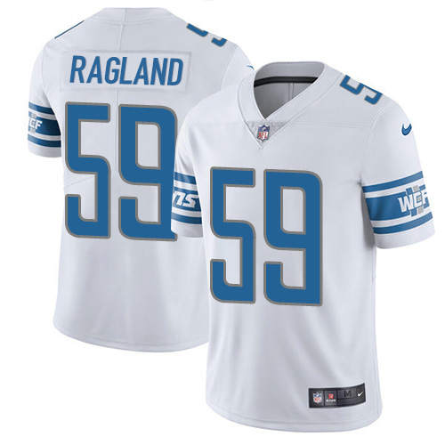 Nike Lions #59 Reggie Ragland White Men's Stitched NFL Vapor Untouchable Limited Jersey