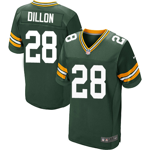 Nike Packers #28 AJ Dillon Green Team Color Men's Stitched NFL Vapor Untouchable Elite Jersey