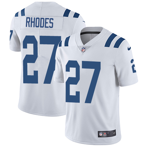 Nike Colts #27 Xavier Rhodes White Men's Stitched NFL Vapor Untouchable Limited Jersey