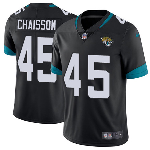 Nike Jaguars #45 K'Lavon Chaisson Black Team Color Men's Stitched NFL Vapor Untouchable Limited Jersey