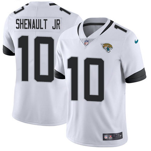 Nike Jaguars #10 Laviska Shenault Jr. White Men's Stitched NFL Vapor Untouchable Limited Jersey