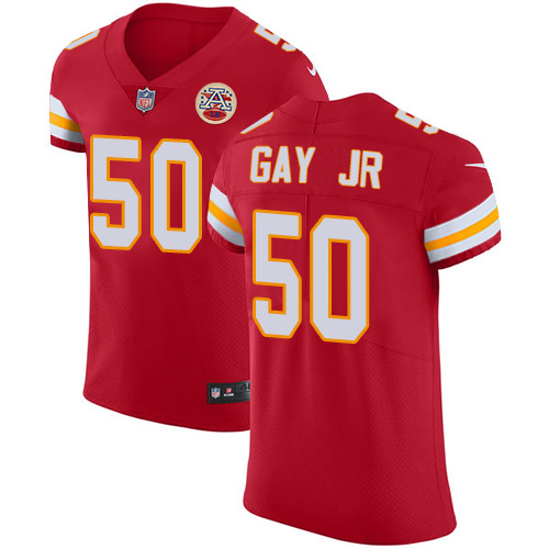 Nike Chiefs #50 Willie Gay Jr. Red Team Color Men's Stitched NFL Vapor Untouchable Elite Jersey