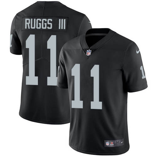 Nike Raiders #11 Henry Ruggs III Black Team Color Men's Stitched NFL Vapor Untouchable Limited Jersey