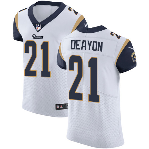 Nike Rams #21 Donte Deayon White Men's Stitched NFL New Elite Jersey