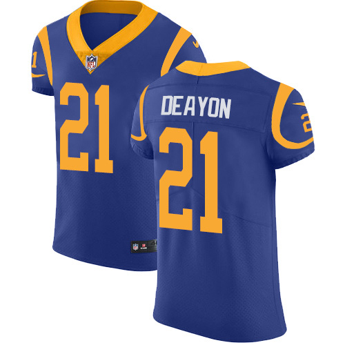 Nike Rams #21 Donte Deayon Royal Blue Alternate Men's Stitched NFL New Elite Jersey