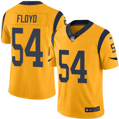 Nike Rams #54 Leonard Floyd Gold Men's Stitched NFL Limited Rush Jersey