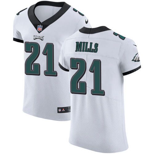 Nike Eagles #21 Jalen Mills White Men's Stitched NFL New Elite Jersey