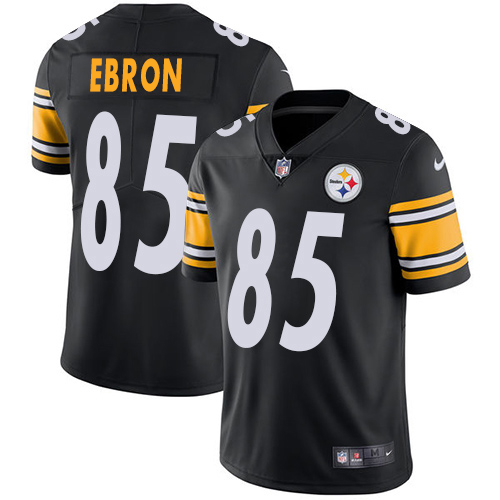 Nike Steelers #85 Eric Ebron Black Team Color Men's Stitched NFL Vapor Untouchable Limited Jersey